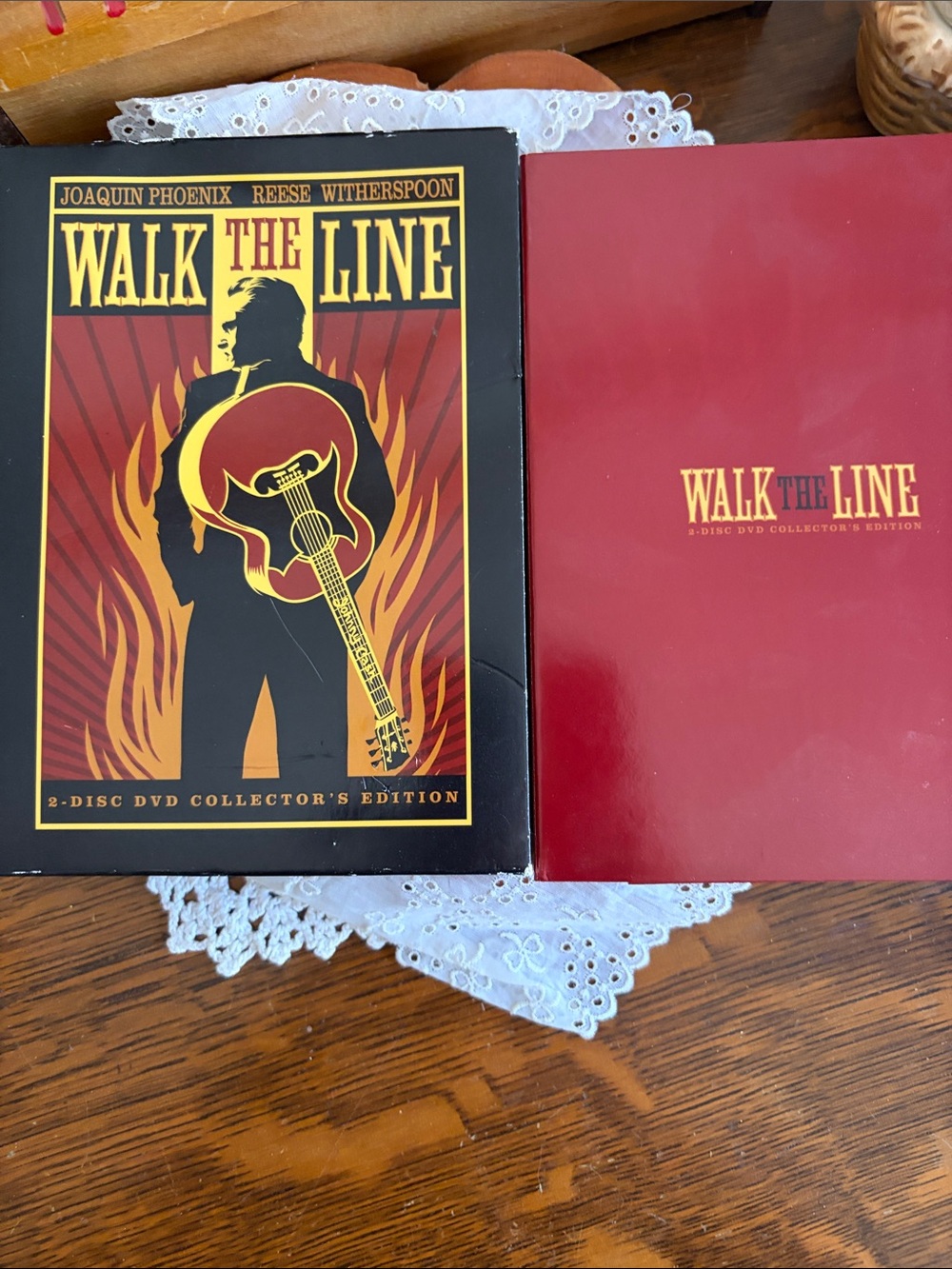 Walk the Line Collector's Edition DVD - Red and Black
